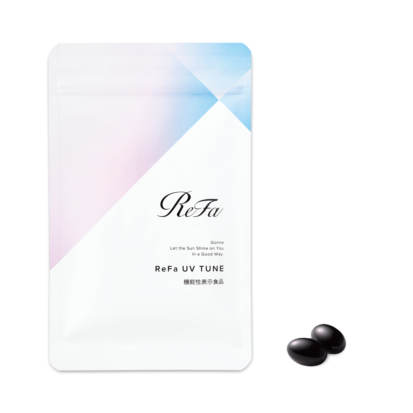 Introducing the ReFa UV TUNE, food with function claims that contains two functional ingredients to protect your whole body's skin from the inside, and was released on Tuesday, February 21.