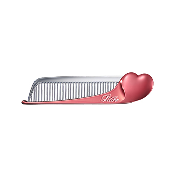 写真：ReFa HEART COMB Aira SHINE RED（リファハートコーム アイラ シャインレッド）