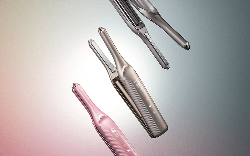 生え際まで、ニュアンスメイク。こなれ感と小顔※を瞬時に叶える。「ReFa FINGER IRON ST 6（リファフィンガーアイロン ST 6）」2024年10月16日(水)新発売